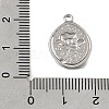 304 Stainless Steel Pendants STAS-K322-26A-P-3