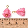 Dyed Synthetic Coral Pendants GG-CBAC295-01G-02-2