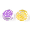 Transparent Acrylic Beads X-OACR-N137-35-3