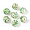 Handmade Gold Sand Lampwork Beads LAMP-T024-11D-1