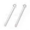 Tarnish Resistant 304 Stainless Steel Pendants X-STAS-P186-05P-28mm-1