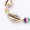 Nylon Thread Cord Braided Bead Bracelets BJEW-JB05074-4