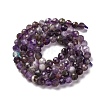 Natural Amethyst Beads Strands G-L581A-001B-5