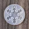 Christmas Snowflake DIY Silicone Pendant Molds DIY-A054-01A-3