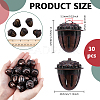 Vintage Iron Pendants IFIN-WH0071-54-2