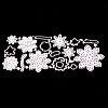 Flower Frame Metal Cutting Dies Stencils DIY-WH0050-20-1