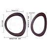 Wooden D Shaped Handles Replacement FIND-PH0015-97-2
