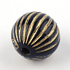 Round Plating Acrylic Beads PACR-Q102-51B-2