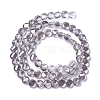 Electroplate Glass Beads Strands EGLA-J149-B-PL01-2
