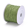 Nylon Braided Cord for Woven Jewelry Making Macrame Craft NWIR-D055-0.6mm-24-2