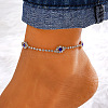 Brass Crystal Rhinestone Tennis Anklets for Wome FS-WGAF92D-17-1