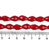 Opaque Solid Color Beads Strands EGLA-N013-P6mm-D07-4