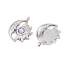 304 Stainless Steel Rhinestone Pendants STAS-Z166-24P-06-2