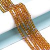 Electroplate Glass Beads Strands EGLA-A034-T2mm-L01-4
