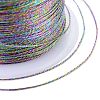 Polyester Braided Metallic Thread OCOR-I007-B-15-3