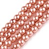 Baking Paint Glass Pearl Bead Strands HY-Q003-3mm-50-A-1