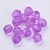 Transparent Acrylic Beads TACR-Q257-6mm-V48-1