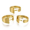 (Jewelry Parties Factory Sale)Alloy Cuff Finger Rings RJEW-S038-195F-G-NR-2
