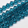 Transparent Glass Beads Strands EGLA-A039-T3mm-D01-1