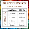 Light Gradient Segment Dyed Polyester Yarn DIY-TADJ0002-005M-5