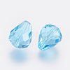 Imitation Austrian Crystal Beads SWAR-F062-12x10mm-10-3