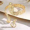 Sea Horse Alloy Cuff Bangles & Cuff Rings Sets WG48924-01-4