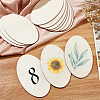 Unfinished Wood Sheets DIY-WH0034-93-4