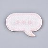 Computerized Embroidery Cloth Iron on/Sew on Patches DIY-L031-071C-2