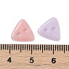 2-Hole Glass Buttons PORC-R010-13-3