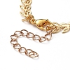 Brass Cobs Chains Bracelets BJEW-JB04898-3