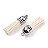 Faux Suede Tassel Pendant Decorations X-FIND-R095-026P-2