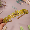 Natural Lemon Jade Hair Bands PW-WG8A7A1-14-1