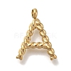 PVD Vacuum Plating 304 Stainless Steel Pendants STAS-S148-28G-A-1