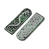 Dyed Natural Myanmar Jade Carved Pendants GG-CBABA9C-02-2