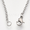 Non-Tarnish 201 Stainless Steel Pendant Necklaces LS-NJEW-T009-JN093-1-40-3