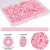 3 Strands Flat Round Handmade Polymer Clay Beads CLAY-SC0001-69C-2