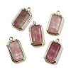 Natural Strawberry Quartz Pendants G-U019-04G-07-1