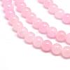 Natural Yellow Jade Beads Strands JBR6mm-2-3