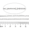 304 Stainless Steel Enamel Link Chains CHS-A015-02P-03-2