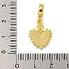 Rack Plating Brass Enamel European Dangle Charms KK-I718-25G-01-3