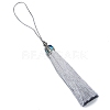 Polyester Tassel Pendant Decorations AJEW-WH0312-88E-1