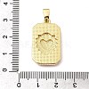Brass Enamel Pendants X-KK-L190-008G-03-6