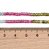 Cubic Zirconia Beads Strands ZIRC-P125-2x3mm-07-4