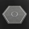 Hexagon ABC Plastic Pegboards used for 5x5mm DIY Fuse Beads DIY-Q009-53-1