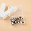 Kissitty 36Pcs 6 Style 304 Stainless Steel Cuff Earring Findings STAS-KS0001-18-10