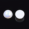 ABS Plastic Imitation Pearl Cabochons OACR-S025-10mm-08-2