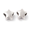304 Stainless Steel European Beads STAS-M298-08AS-2