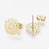304 Stainless Steel Stud Earring Findings LS-X-STAS-S079-36A-2