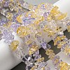 Crackle Glass Bead Strands G-F328-18-A-5