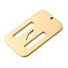 304 Stainless Steel Pendants STAS-D200-01N-G-2